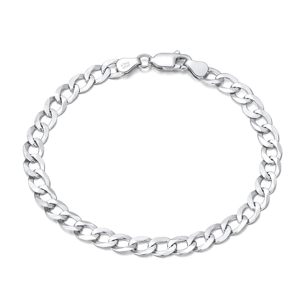 Curb Bracelet | 925 Silver 5mm