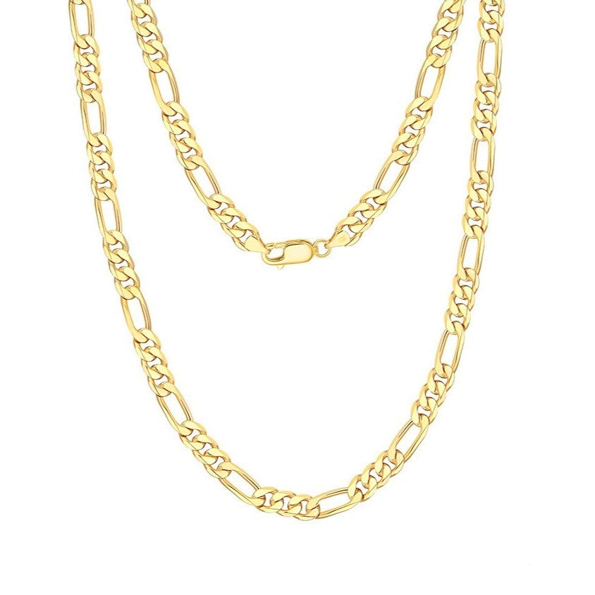 Figaro Chain | 18K Gold 5mm