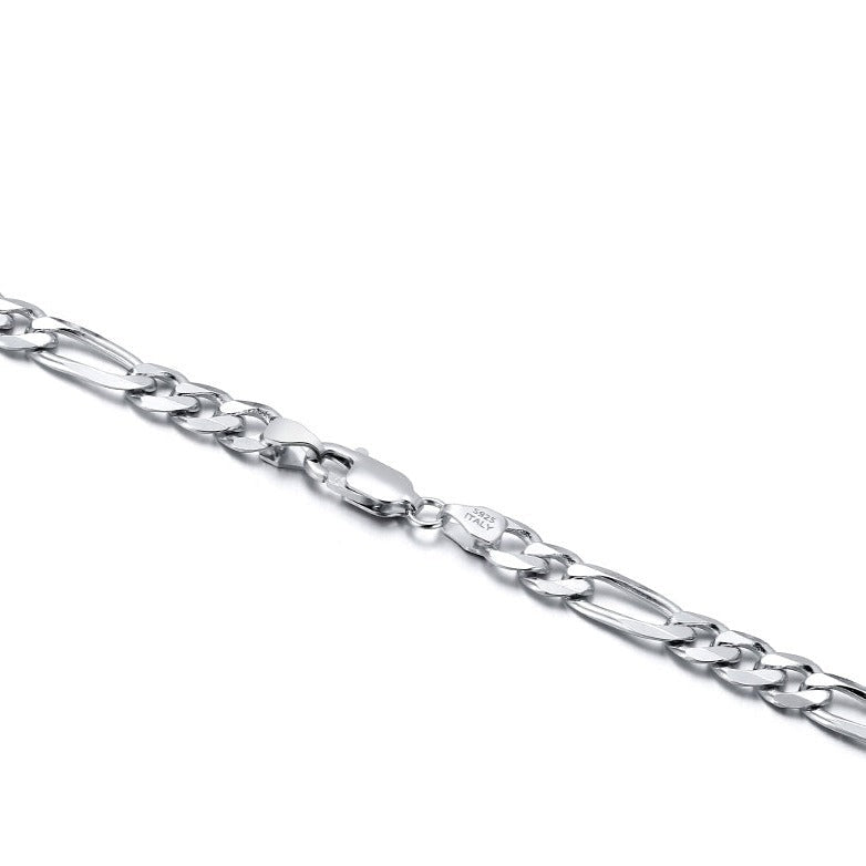 Figaro Bracelet | 925 Silver 6.5mm