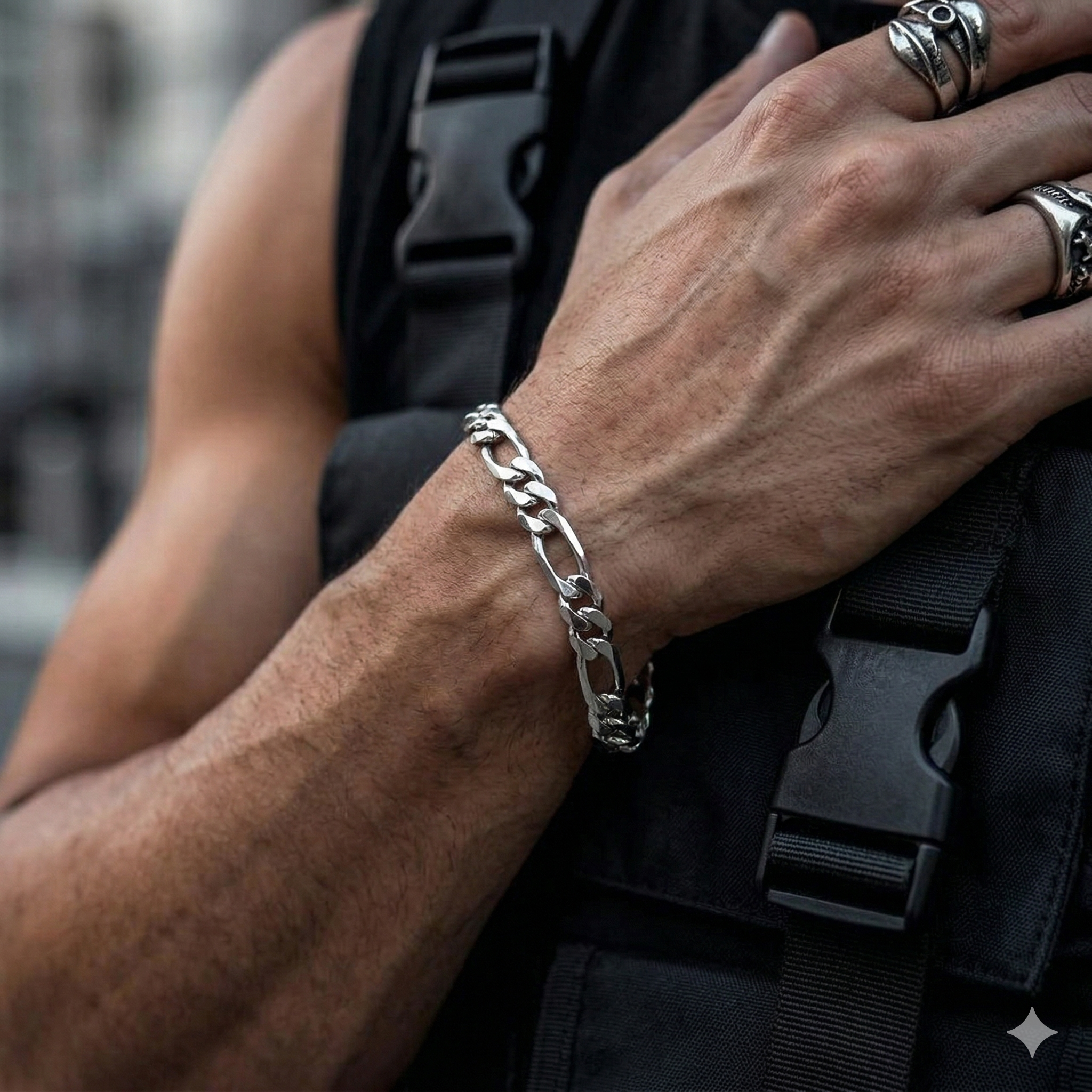 Figaro Bracelet | 925 Silver 5mm