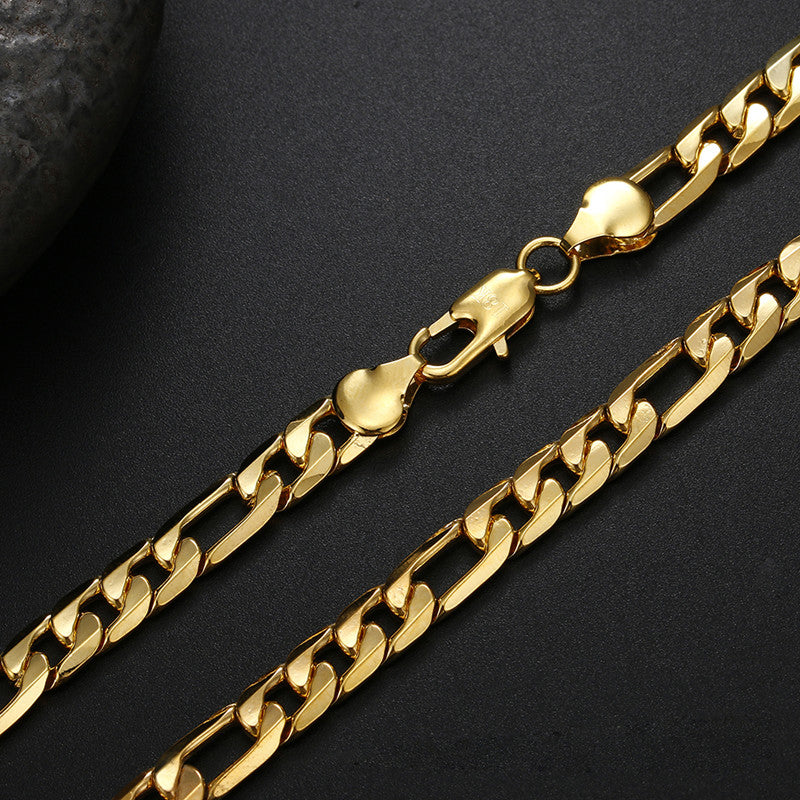 Figaro Chain | 18K Gold 5mm