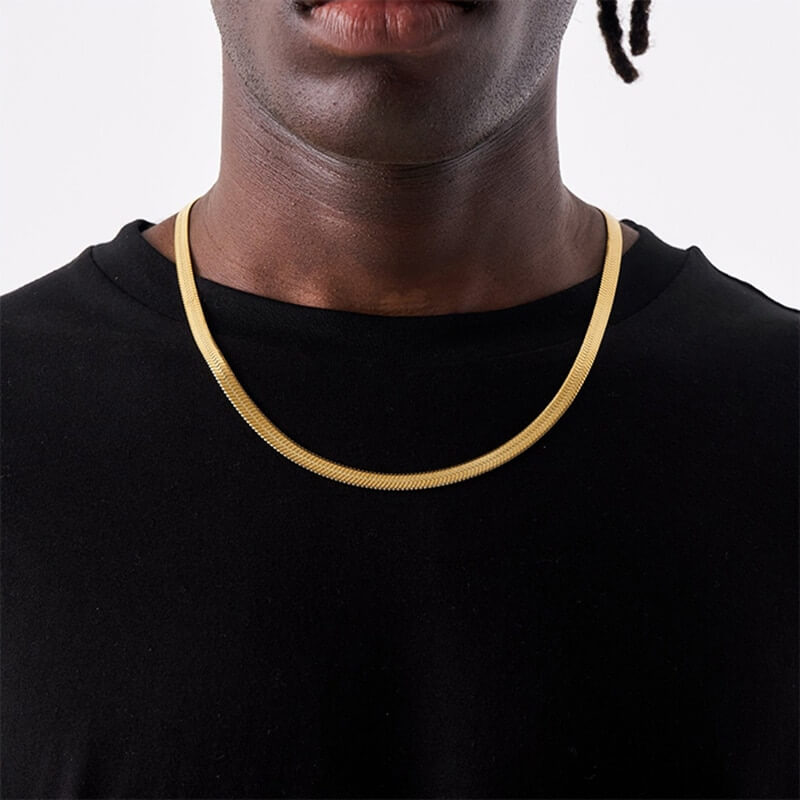 Snake Chain | 18K Gold 4.5mm