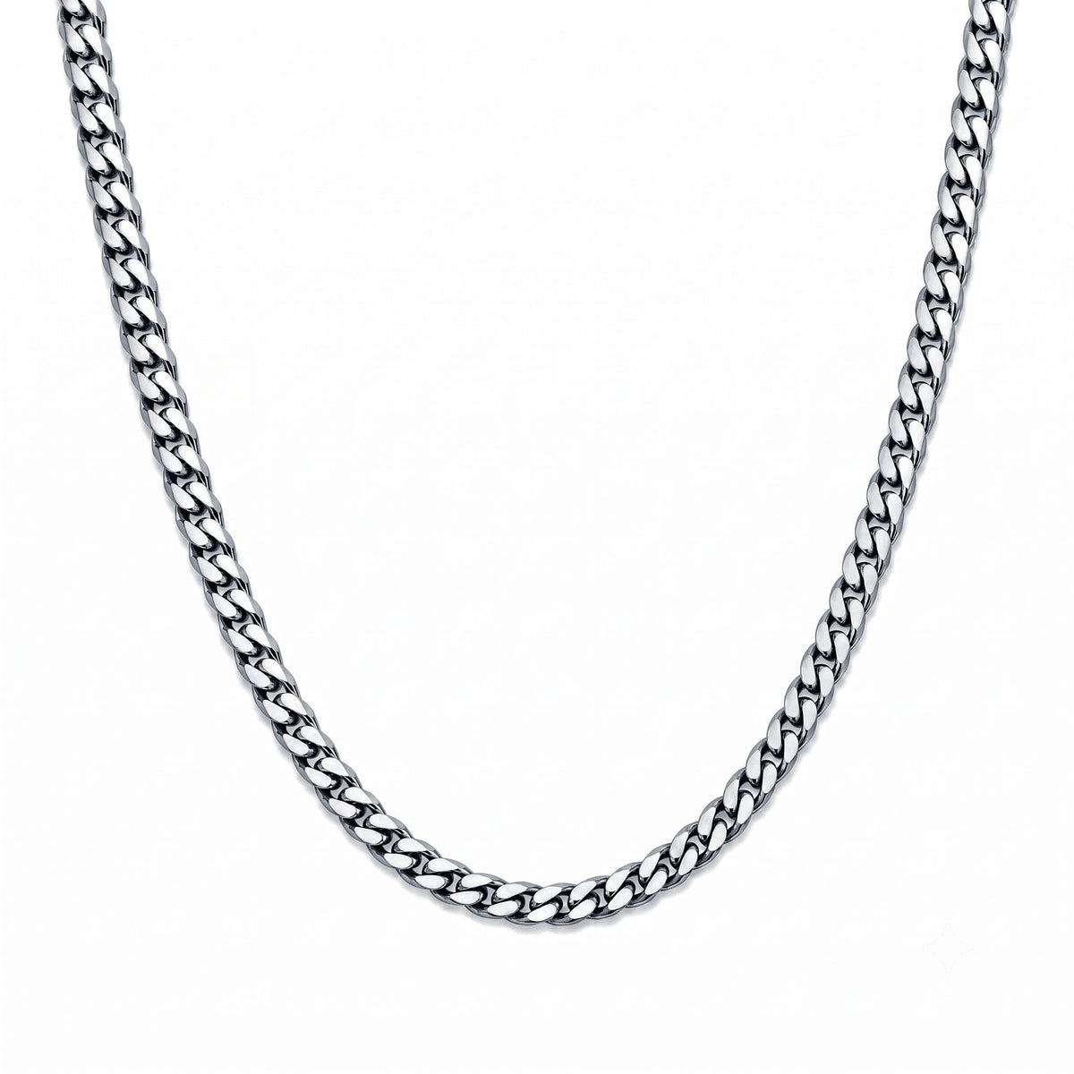 matzzo-925-silver-men cuban-link-chain-5mm