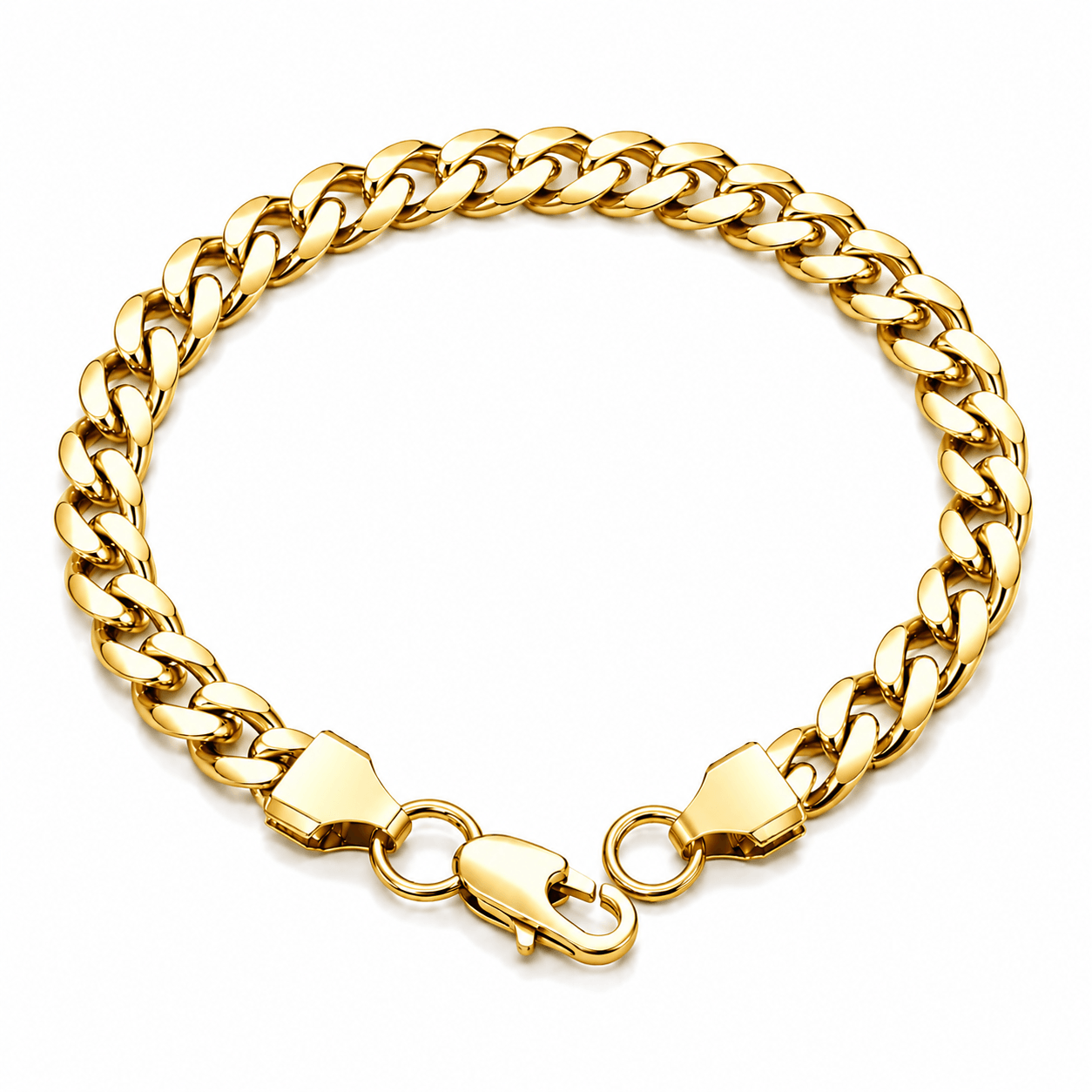 Cuban Bracelet | 18K Gold 5mm