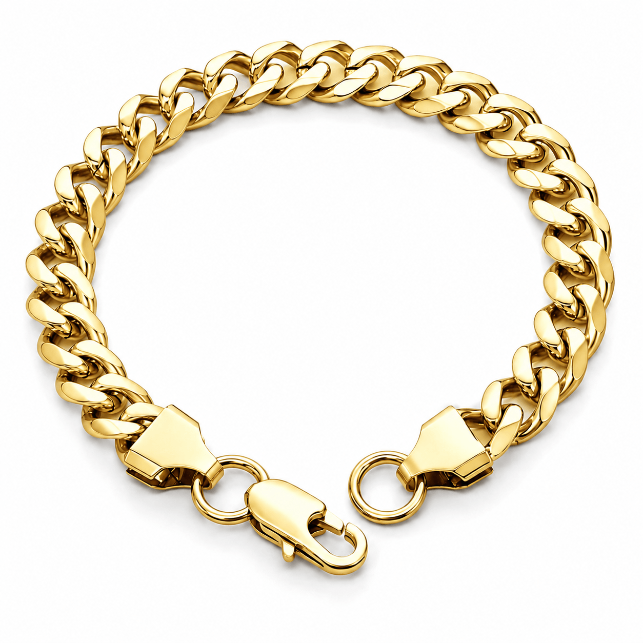 Cuban Bracelet | 18K Gold 7mm