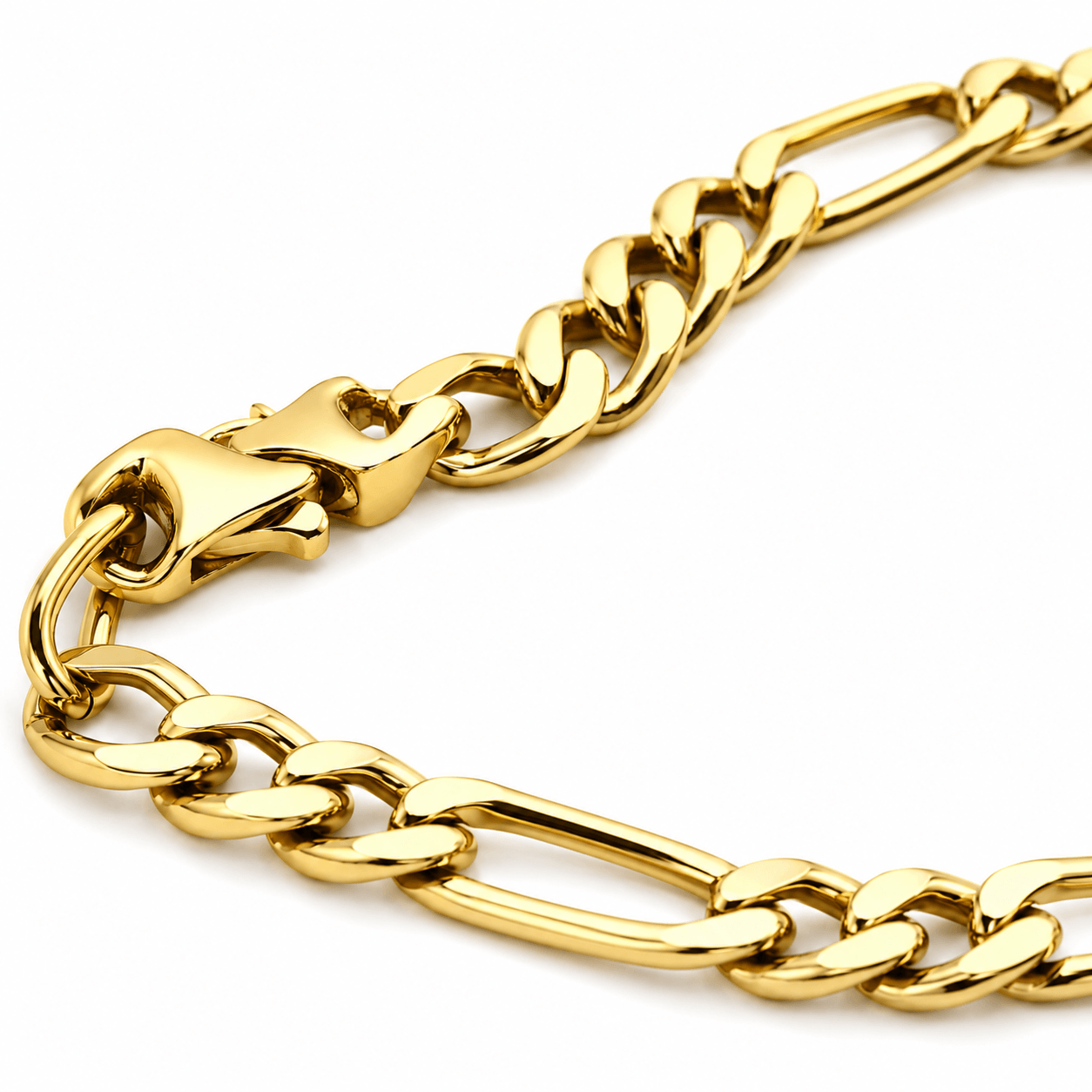 Figaro Chain | 18K Gold 5mm