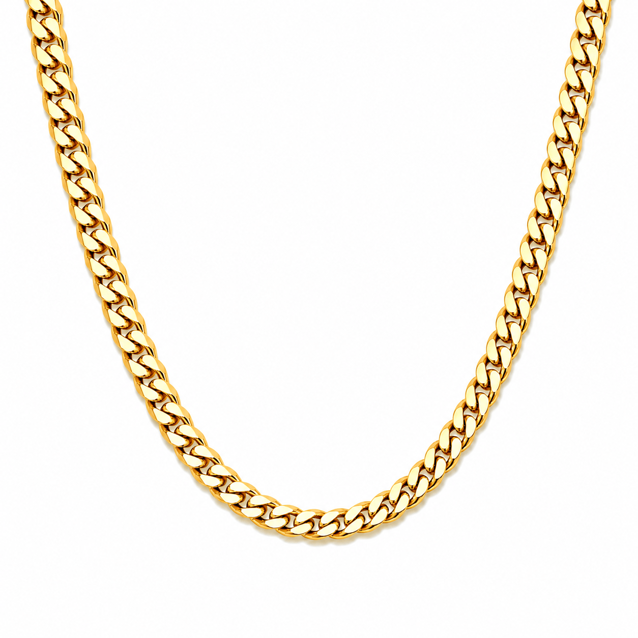 Cuban Chain | 18K Gold 7mm