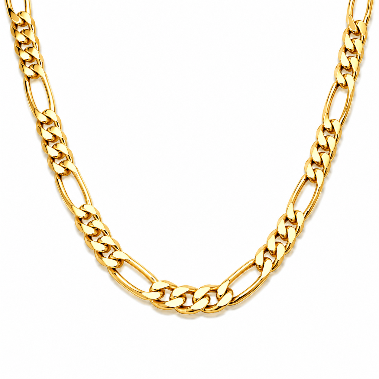 Figaro Chain | 18K Gold 7mm