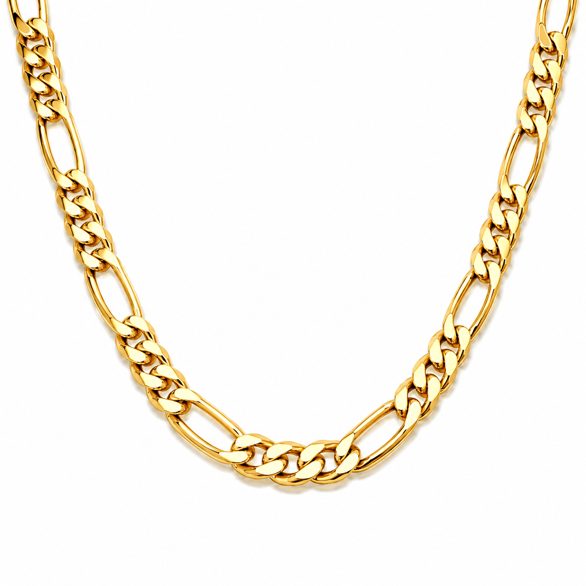 Figaro Chain | 18K Gold 7mm