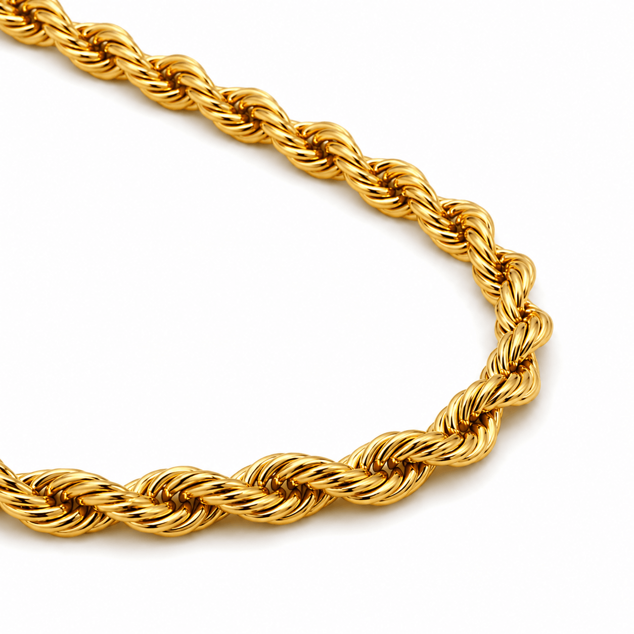 Rope Bracelet | 18K Gold 3.3mm