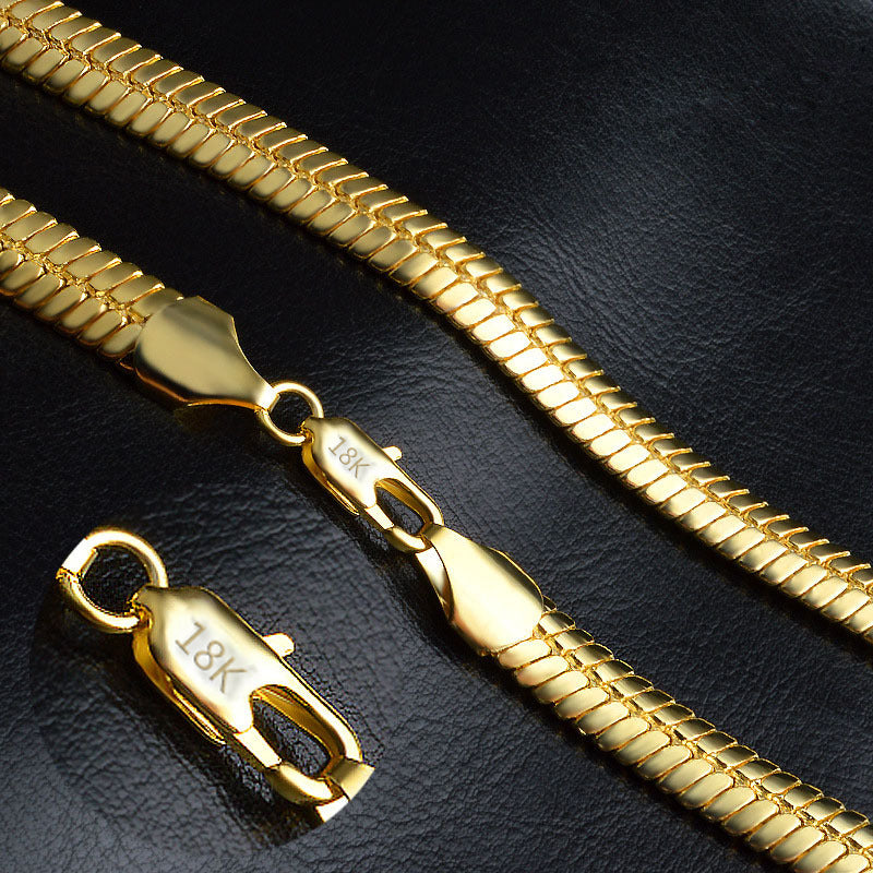 Snake Bracelet | 18K Gold 3mm