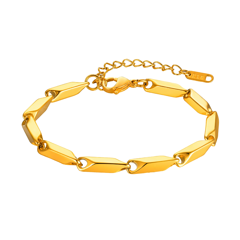 Bamboo Bracelet | Gold 3mm