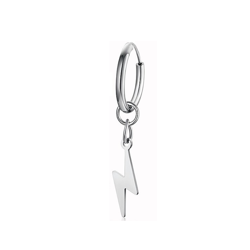 Thunder Earring | Silver