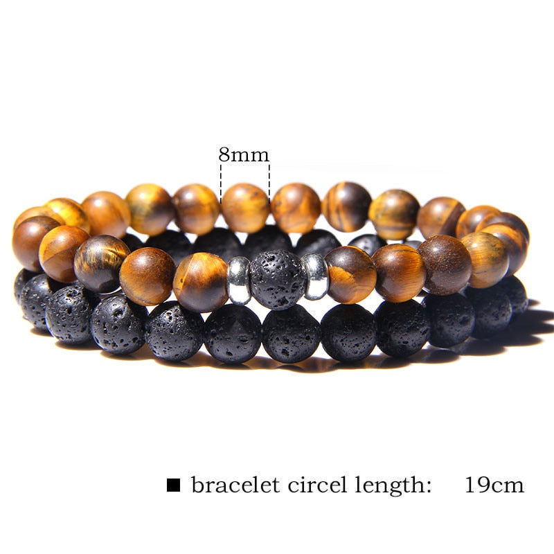 Tiger Eye Bracelet | Black