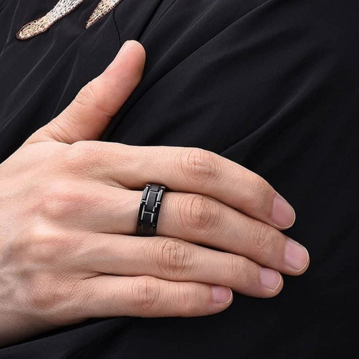 Groove Ring | Black